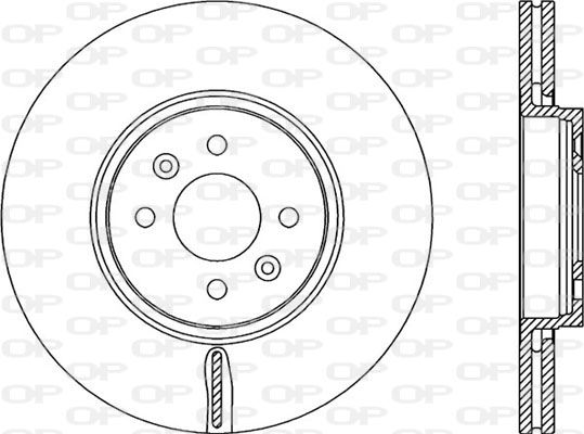 OPEN PARTS Тормозной диск BDR2321.20